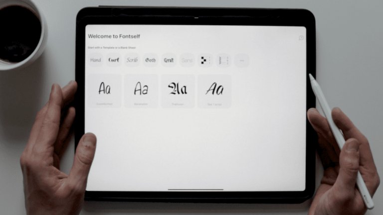 How to Make Your Own Handwriting Font on iPad
